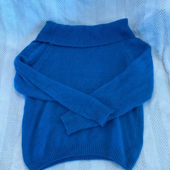 nwt vintage silk blend rabbit hair shenanigans scoop neck turtleneck size Medium - Picture 3 of 3
